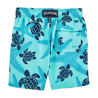 Garçons Classique Moorea Imprimé - Maillot de bain Starlettes & Turtles, Lagon back Garçons Classique Moorea Imprimé - Maillot de bain Starlettes & Turtles, Lagon back