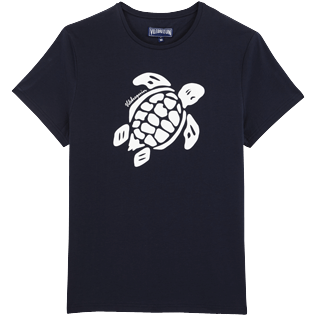 Herren Andere Bedruckt - Turtle Team T-Shirt aus Bio-Baumwolle für Herren, Marineblau front Herren Andere Bedruckt - Turtle Team T-Shirt aus Bio-Baumwolle für Herren, Marineblau front