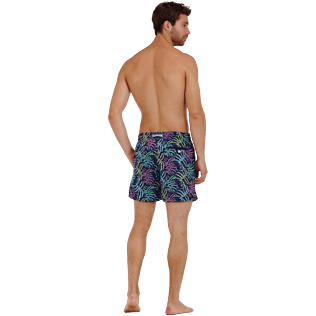 Hombre Clásico Bordado - Bañador con bordado Jungle para hombre - Edición Limitada, Midnight blue backworn Hombre Clásico Bordado - Bañador con bordado Jungle para hombre - Edición Limitada, Midnight blue backworn