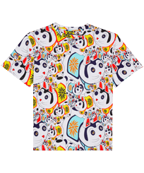 Herren Andere Bedruckt - Maneki-neko T-Shirt aus Baumwolle für Herren, Weiss Vorderansicht