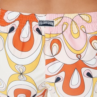 Mujer Autros Estampado - Pantalón corto de baño con estampado Kaleidoscope para mujer, Camellia detalles vista 4