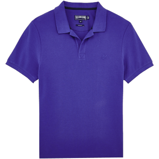 Uomo Altri Unita - Polo in piquet di cotone, Oltremare front Uomo Altri Unita - Polo in piquet di cotone, Oltremare front