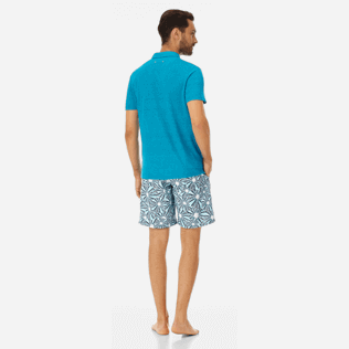 Homme AUTRES Uni - Polo en Voile de Lin Homme Uni, Seychelles backworn Homme AUTRES Uni - Polo en Voile de Lin Homme Uni, Seychelles backworn