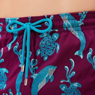 Men Classic Embroidered - Men Swimwear Embroidered 2000 Vie Aquatique - Limited Edition, Kerala details view 2