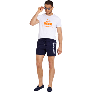 男款 Classic 绣 - Le Vilebrequin 品牌徽标刺绣男士泳裤, Navy supp2 男款 Classic 绣 - Le Vilebrequin 品牌徽标刺绣男士泳裤, Navy supp2