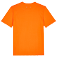 Hombre Autros Liso - Camiseta de algodón orgánico de color liso para hombre, Albaricoque vista trasera