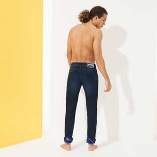 Hombre Autros Estampado - Vaqueros para hombre con cinco bolsillos y el estampado 2009 Les Requins, Mar azul backworn Hombre Autros Estampado - Vaqueros para hombre con cinco bolsillos y el estampado 2009 Les Requins, Mar azul backworn