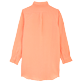 Women Linen Shirt Dress Solid Candy back view