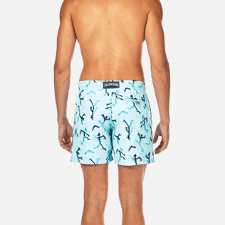 Men Classic / Moorea Embroidered - Danse du Feu All Over Embroidered Swim shorts, Lagoon supp2 Men Classic / Moorea Embroidered - Danse du Feu All Over Embroidered Swim shorts, Lagoon supp2