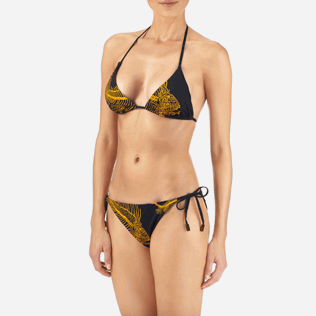 Damen Unterteile Bedruckt - Prehistoric Fish-Bikinihose, Marineblau supp1 Damen Unterteile Bedruckt - Prehistoric Fish-Bikinihose, Marineblau supp1