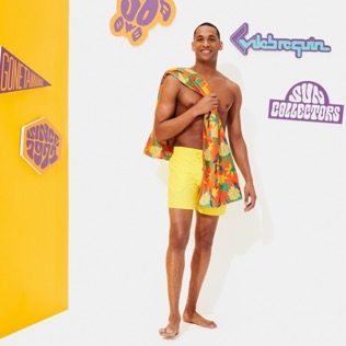 Homme AUTRES Uni - Maillot de bain homme uni, Citron supp3 Homme AUTRES Uni - Maillot de bain homme uni, Citron supp3