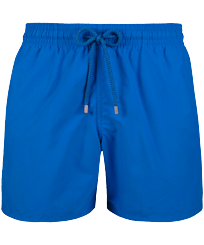 男款 Classic 纯色 - 男士纯色泳裤, Sea blue 正面图