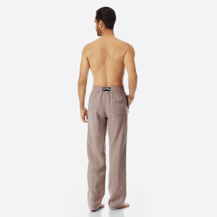 Hombre Autros Liso - Pantalón de lino liso para hombre, Safari backworn Hombre Autros Liso - Pantalón de lino liso para hombre, Safari backworn