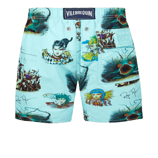 Niños Autros Estampado - Bañador con estampado Joker Queen para niño, Aguamarina back Niños Autros Estampado - Bañador con estampado Joker Queen para niño, Aguamarina back