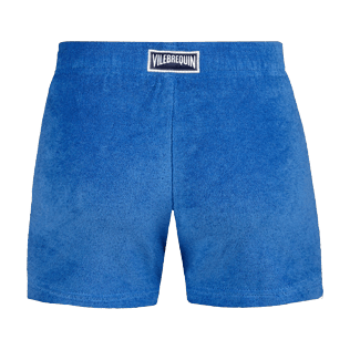 Girls Others Solid - Girls Terry Cloth Shortie Solid, Sea blue back Girls Others Solid - Girls Terry Cloth Shortie Solid, Sea blue back