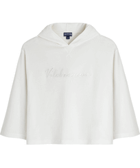 Women Others Solid - Women Terry Sweatshirt Solid, Chalk front view