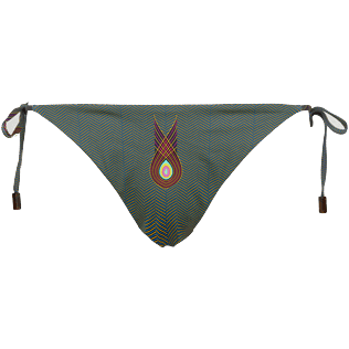 女款 Classic brief 印制 - 女士 Paon Paon 系带式比基尼三角泳裤, Navy front 女款 Classic brief 印制 - 女士 Paon Paon 系带式比基尼三角泳裤, Navy front