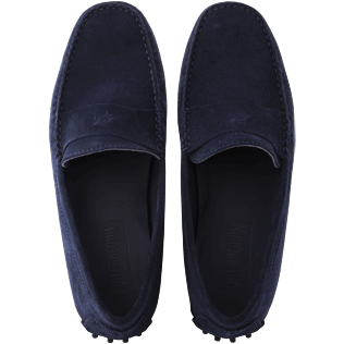 Men Others Solid - Men Very soft Daim Loafers Solid, Navy front Men Others Solid - Men Very soft Daim Loafers Solid, Navy front