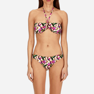 Femme Bas Imprimé - Bas de Maillot de bain Echancré Femme Mini Paradise 3D, Nude supp1 Femme Bas Imprimé - Bas de Maillot de bain Echancré Femme Mini Paradise 3D, Nude supp1