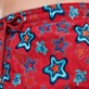 男款 Embroidered 绣 - 男士 Stars Gift 刺绣游泳短裤 - 限量版, Burgundy 细节视图2