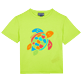 Picture of Boys Others Printed - Boys Organic Cotton T-shirt Tortue Multicolore, Lemongrass front view Picture of Boys Others Printed - Boys Organic Cotton T-shirt Tortue Multicolore, Lemongrass front view