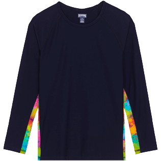 Men Others Printed - Men Rashguard Holi Party, Navy front Men Others Printed - Men Rashguard Holi Party, Navy front