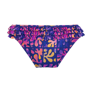 Mädchen Andere Bedruckt - Gerüschte Phuket Bikinihose für Mädchen, Sea blue back Mädchen Andere Bedruckt - Gerüschte Phuket Bikinihose für Mädchen, Sea blue back