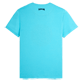 Homme AUTRES Imprimé - T-Shirt en Coton Homme Turtles Smiley - Vilebrequin x Smiley®, Bleu lazuli vue de dos