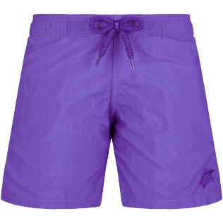 Garçons AUTRES Magique - Maillot de bain garçon Aquaréactif Ronde De Tortues, Purple blue vue de détail 1
