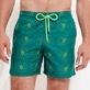 Men Embroidered Swim Trunks Hypno Shell - Limited Edition Linden details view 2