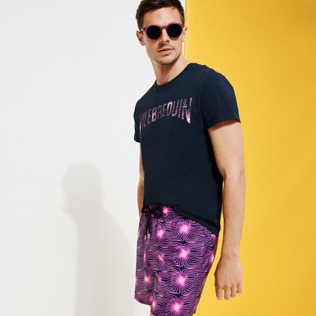 Men Others Printed - Men Ultra-light and packable Swim Trunks Hypno Shell, Navy details view 1