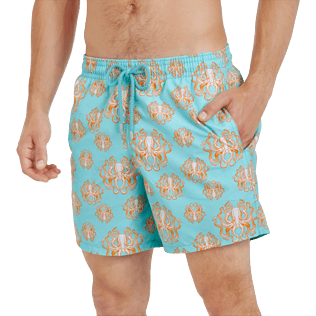 Hombre Clásico Estampado - Bañador con estampado Poulpes para hombre, Laguna supp1 Hombre Clásico Estampado - Bañador con estampado Poulpes para hombre, Laguna supp1