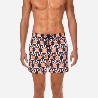 Hombre Corte Clásico Estampado - Bañador con estampado Primitive Turtles, Azul marino supp1 Hombre Corte Clásico Estampado - Bañador con estampado Primitive Turtles, Azul marino supp1