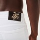 Homme AUTRES Uni - Pantalon 5 poches Velours homme coupe regular, Blanc vue de détail 2