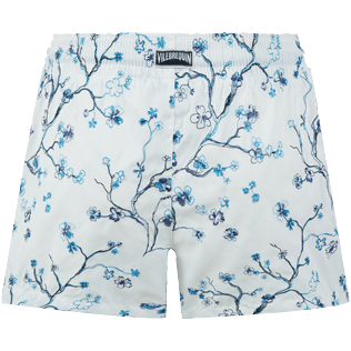 Photo de Femme AUTRES Brodé - Shorty de Bain femme Brodé Cherry Blossom, Bleu de mer vue de dos Photo de Femme AUTRES Brodé - Shorty de Bain femme Brodé Cherry Blossom, Bleu de mer vue de dos