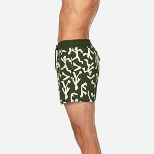 Homme Classique Moorea Imprimé - Maillot de Bain Superflex Danse du Feu Glow in the Dark, Olive supp3 Homme Classique Moorea Imprimé - Maillot de Bain Superflex Danse du Feu Glow in the Dark, Olive supp3