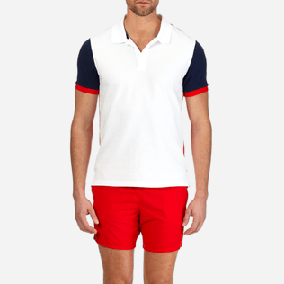 Men Others Solid - Men Cotton Pique Polo shirt Multicolor, Navy supp1 Men Others Solid - Men Cotton Pique Polo shirt Multicolor, Navy supp1