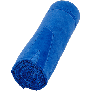 Others Solid - Beach Towel in terry cloth Solid Jacquard, Sea blue supp1 Others Solid - Beach Towel in terry cloth Solid Jacquard, Sea blue supp1