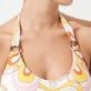 女款 One piece 印制 - 女士 Kaleidoscope 挂脖式连体泳衣, Camellia 细节视图2
