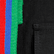 女士彩虹色细节黑色短款连体衣 - Vilebrequin x JCC+ 合作款 - 限量版, Black 