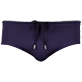 Men Fitted Solid - Men Swim brief Solid, Navy front view