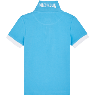 Niños Autros Liso - Polo en piqué de algodón de color liso para niño, Jaipuy back Niños Autros Liso - Polo en piqué de algodón de color liso para niño, Jaipuy back