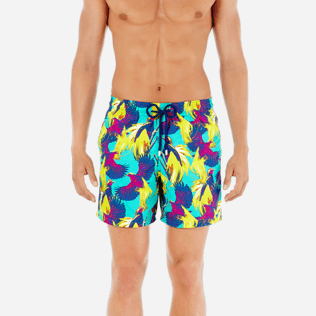 Hombre Corte Clásico Estampado - Bañador con estampado Birds of Paradise para hombre, Veronese green supp1 Hombre Corte Clásico Estampado - Bañador con estampado Birds of Paradise para hombre, Veronese green supp1