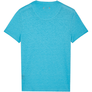 Hombre Autros Liso - Camiseta de lino de color liso para hombre, Horizonte back Hombre Autros Liso - Camiseta de lino de color liso para hombre, Horizonte back