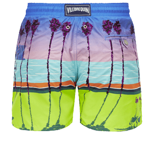 Uomo Ricamati Ricamato - Costume da bagno uomo stampato e ricamato Miami - Edizione limitata, Blu mare back Uomo Ricamati Ricamato - Costume da bagno uomo stampato e ricamato Miami - Edizione limitata, Blu mare back