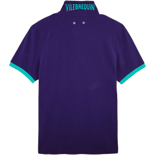 Men Others Solid - Men Cotton Pique Polo shirt Solid, Amethyst back Men Others Solid - Men Cotton Pique Polo shirt Solid, Amethyst back