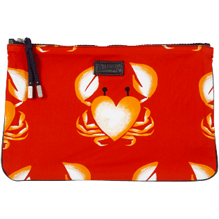 Autros Estampado - Zipped Beach Pouch St Valentine 2020, Medicis red front Autros Estampado - Zipped Beach Pouch St Valentine 2020, Medicis red front