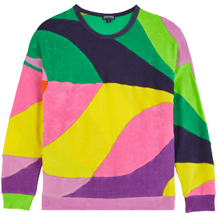 Damen Andere Bedruckt - 1984 Invisible Fish Sweatshirt für Damen, Schwarz Vorderansicht