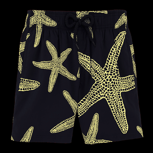 Chicos Corte Clásico Estampado - Bañador Superflex con estampado que brilla en la oscuridad Starlettte, Azul marino front Chicos Corte Clásico Estampado - Bañador Superflex con estampado que brilla en la oscuridad Starlettte, Azul marino front