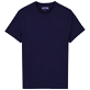 Homme AUTRES Imprimé - T-Shirt en Coton homme Imprimé "Fondé à St-Tropez" - Vilebrequin x Florence Broadhurst, Bleu marine vue de dos